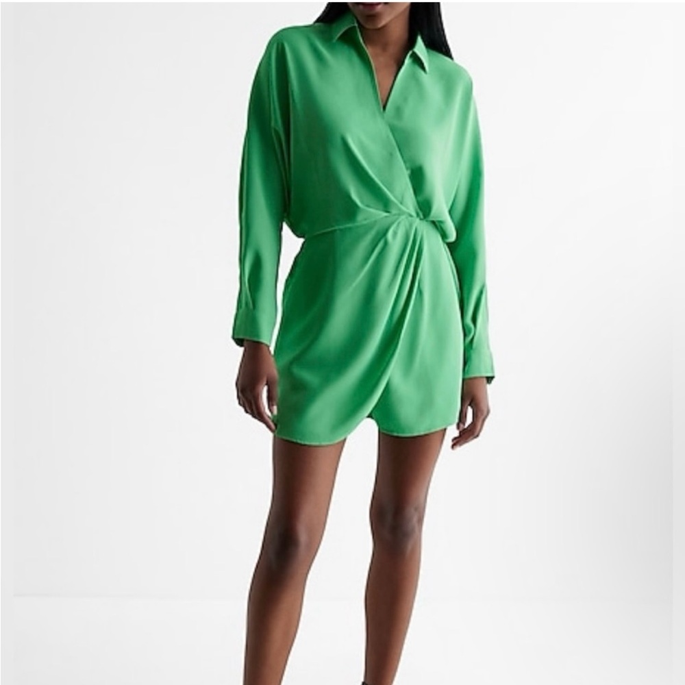 Express green romper